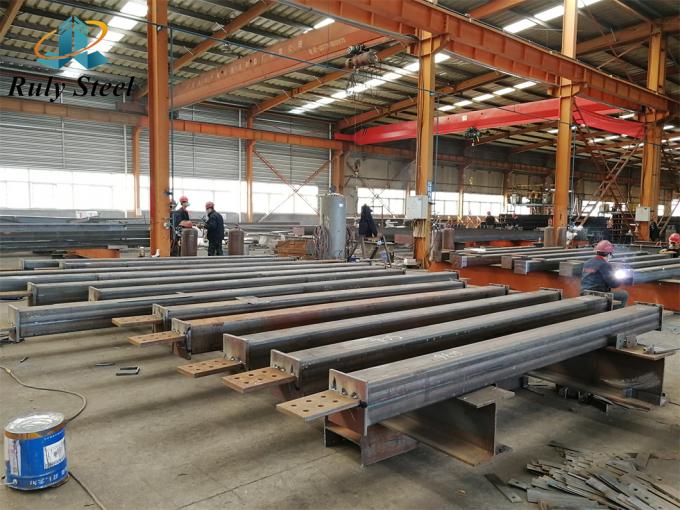 Q355B Structure en acier préfabriqué Structure en acier de entrepôt 3
