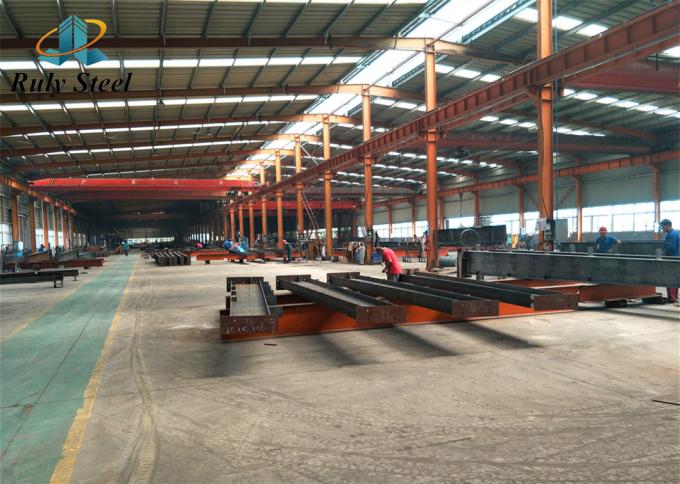 Entrepôt de structures en acier à grande échelle Parc industriel préfabriqué 2