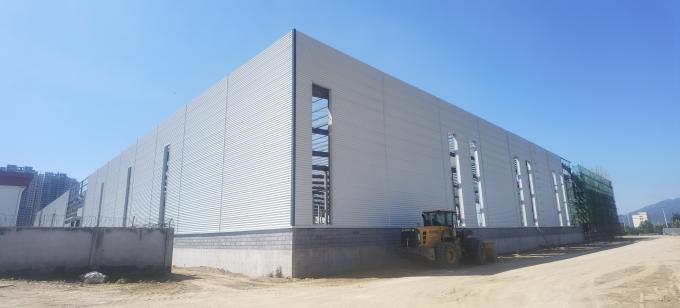 Légère poids modulaire cadre de portail de bâtiment en métal préfabriqué facile à assembler 0