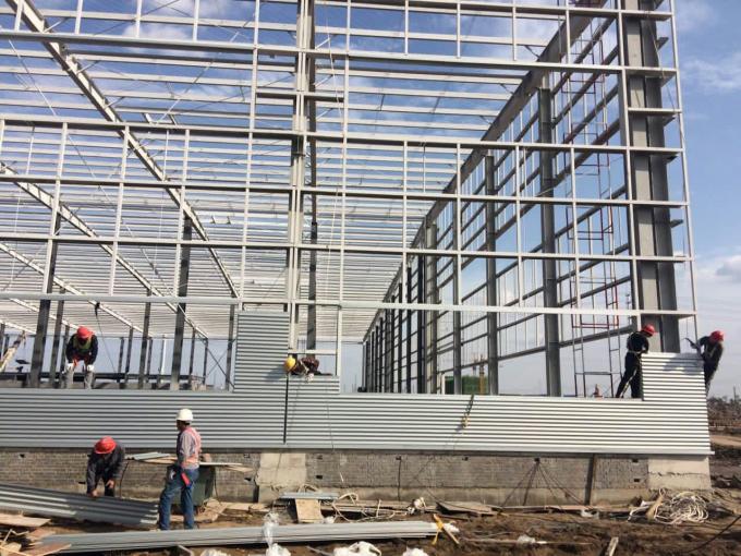 Cadre de portail bâtiment en acier à plusieurs étages Structure en acier léger 1