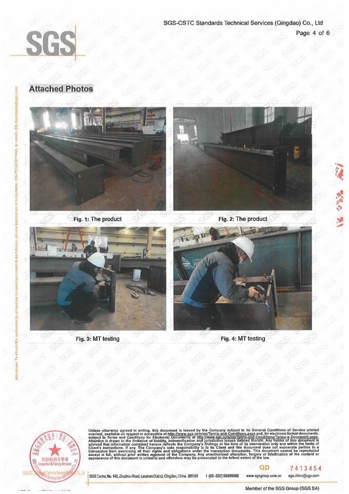 Préfabrication de structures en acier Fabrication à grande échelle avec assemblage rapide 6