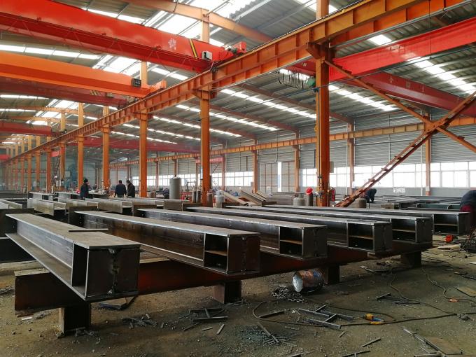 Service de construction de structures de main-d'œuvre/temps/économies de coûts situé dans l'entrepôt de Qingdao 17