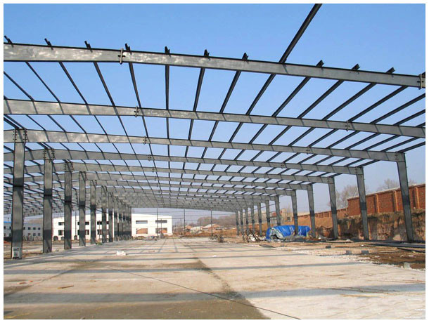 H-section maison de volaille en acier préfabriqué Structure en acier métallique CE 1