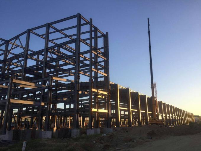 Structure en acier préfabriquée de haute qualité Matériaux de construction Entrepôt à plusieurs étages Atelier Maison préfabriquée 1
