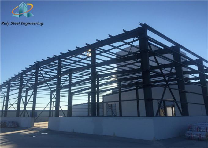 Structure en acier préfabriquée Matériaux de construction entrepôt atelier cadre métallique préfabriqué entrepôt à froid 1