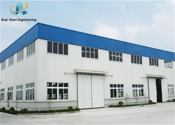 Conception libre Construction préfabriquée en acier Matériaux de construction Entrepôt Grand espace Bâtiments métalliques préfabriqués 0
