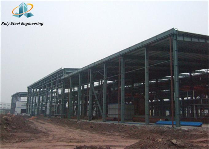 Colonnes de grande portée de section H à plusieurs étages Structure industrielle en acier Bâtiment entrepôt atelier Matériaux de construction 1