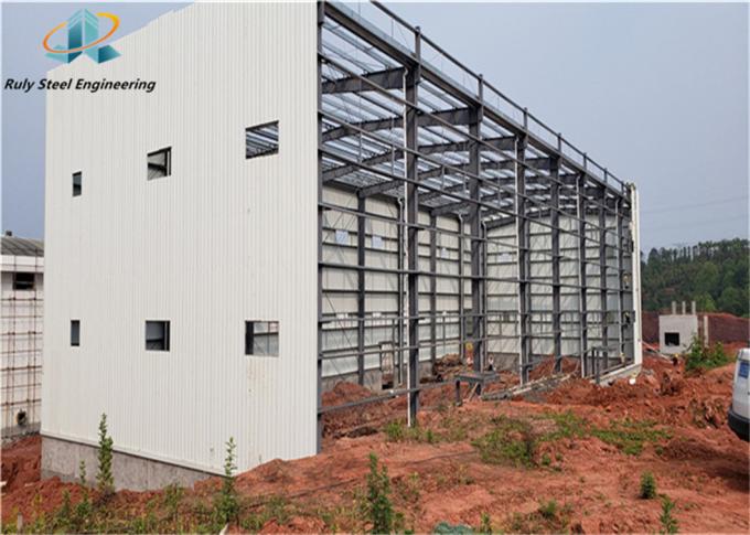Construction de bâtiments de structures préfabriquées en acier à plusieurs étages entrepôt préfabriqué d'atelier de grande envergure stockage à froid 0